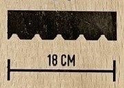 Tannsparkel B11 for helliming av parkett- Limspreder Sika
